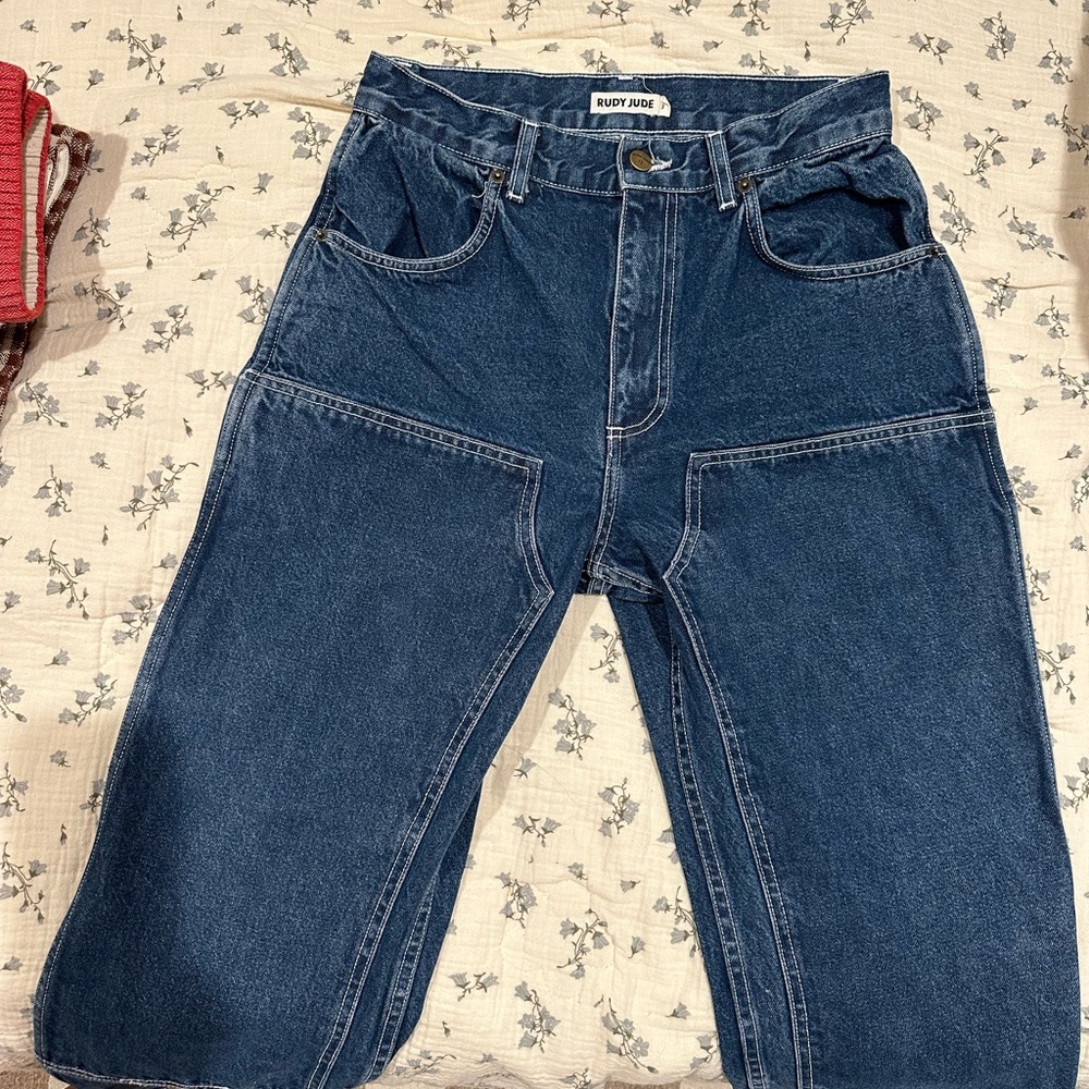 RUDY JUDE Utility Jean - Custom Inseam - Tumbled Classic Indigo